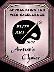 Artist's Choice - Elite Art 2002 award